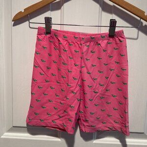 B-Skinz Pink Whale Bike Spandex Shorts Size S